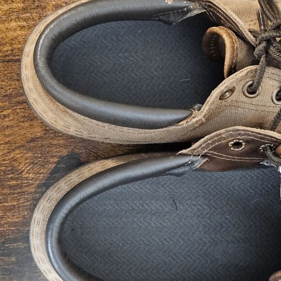 L.L. Bean Maine Hunting Rubber Duck Shoe Low Boots Women's Brown and Tan Size 8 - Picture 7 of 7